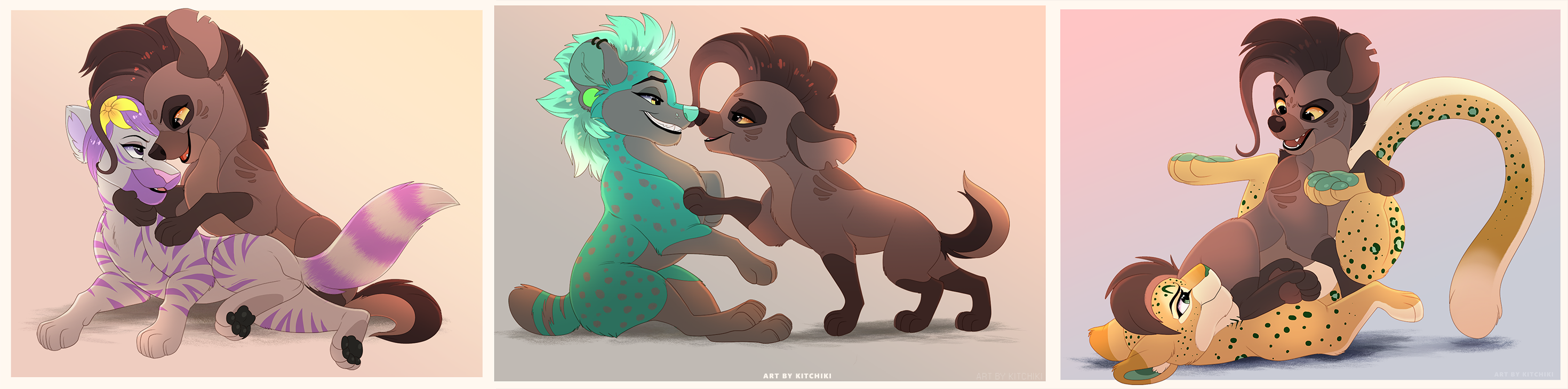 Fisi flirts with every girl by Kitchiki