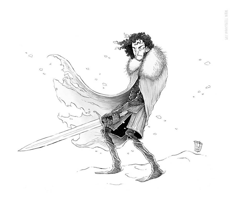 Game of Thrones Jon Snow by TeemuJuhani on DeviantArt