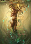 turning mermaid by mariposa-nocturna