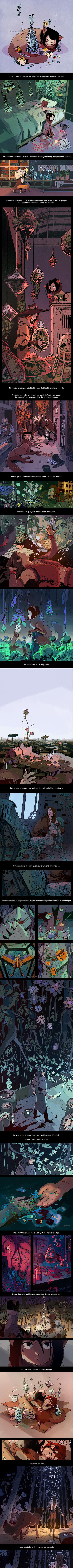 Alchemist and Sphinx. just a little story by mariposa-nocturna