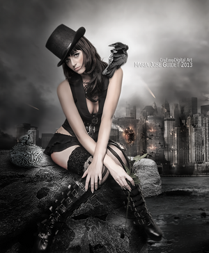 La hechicera by CrisestepArt La hechicera by CrisestepArt