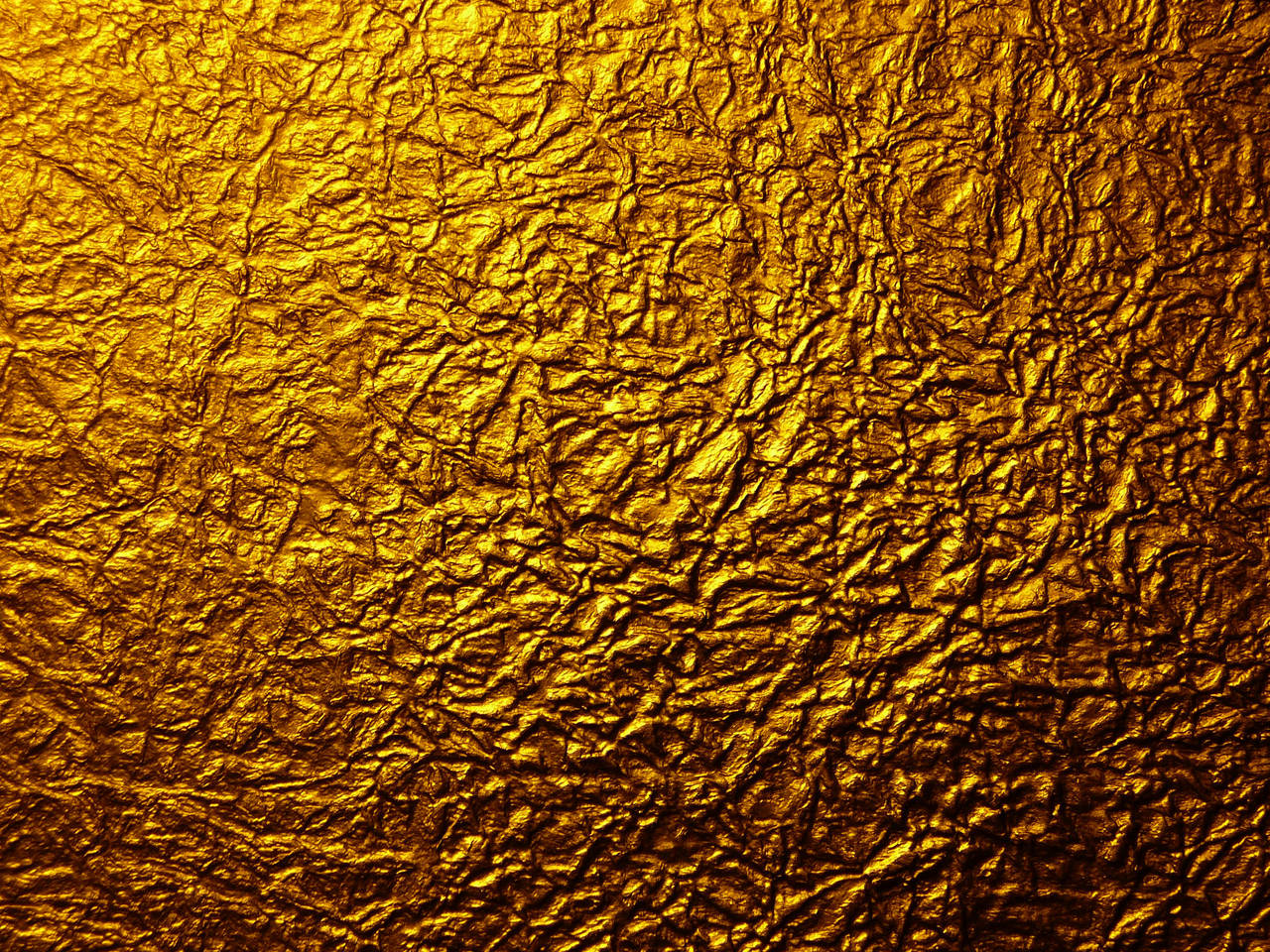 Gold Metal Wrinkled Paper by Enchantedgal-Stock