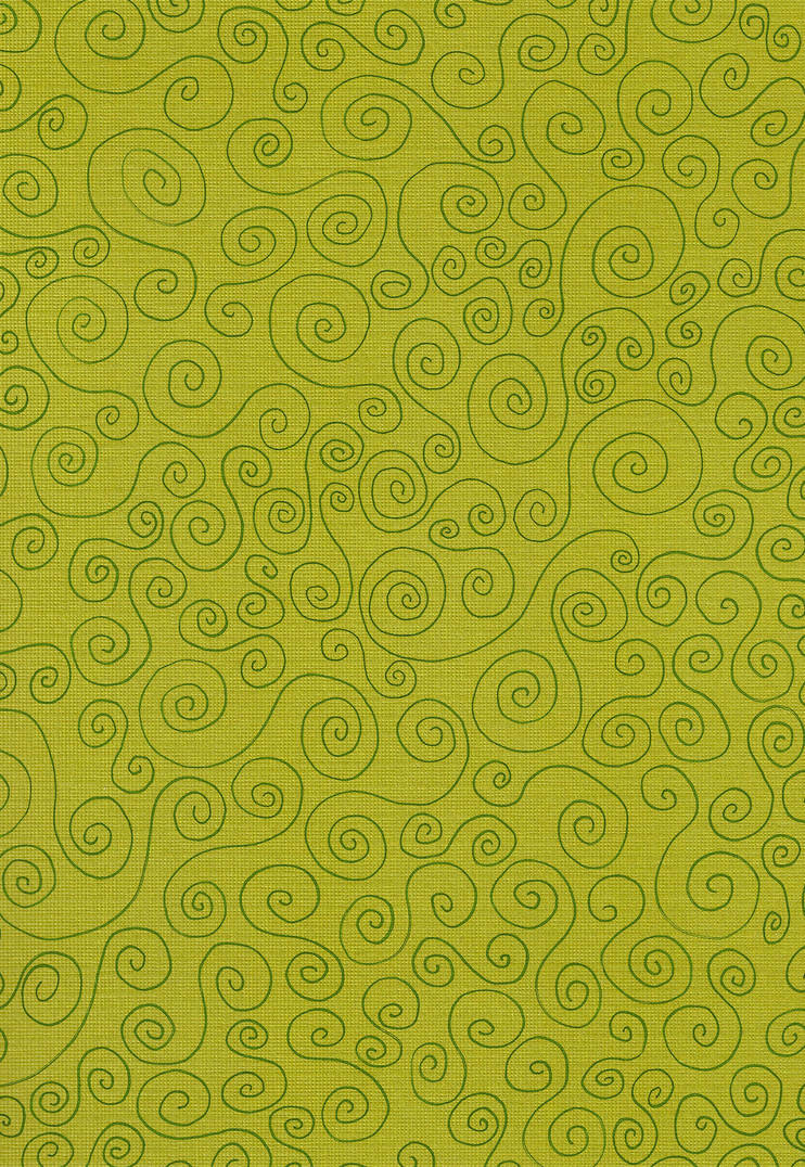 Texture - Green Swirls Paper by Enchantedgal-Stock