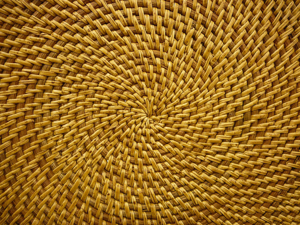 Wood Reed Basket Weave Texture by Enchantedgal-Stock