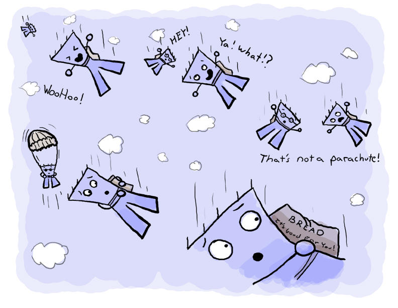 TDcomics - Parachute by Vorgus