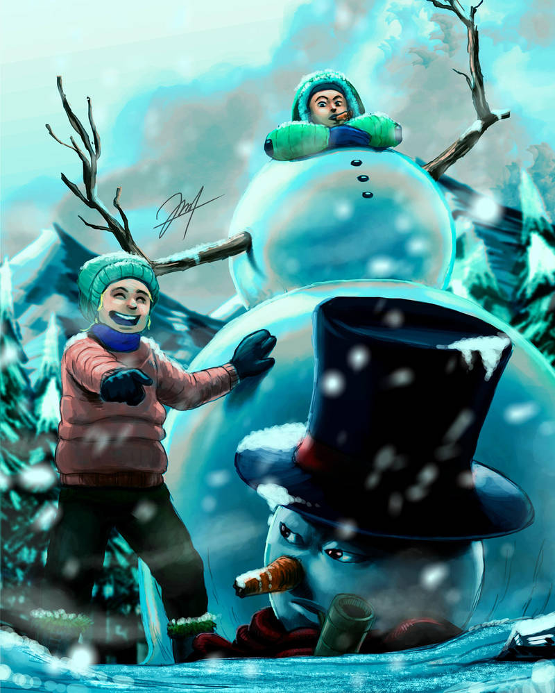 Me Playin' With Kids by hafzicalart
