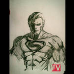 Superman sketch by FVentura