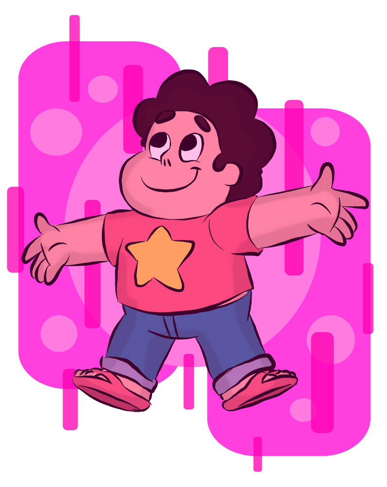 I only got introduced to Steven Universe this past summer, but MAN has that show got some serious feels. Since everyone else has been drawing Steven (due to that amazing bit of animation by James B...