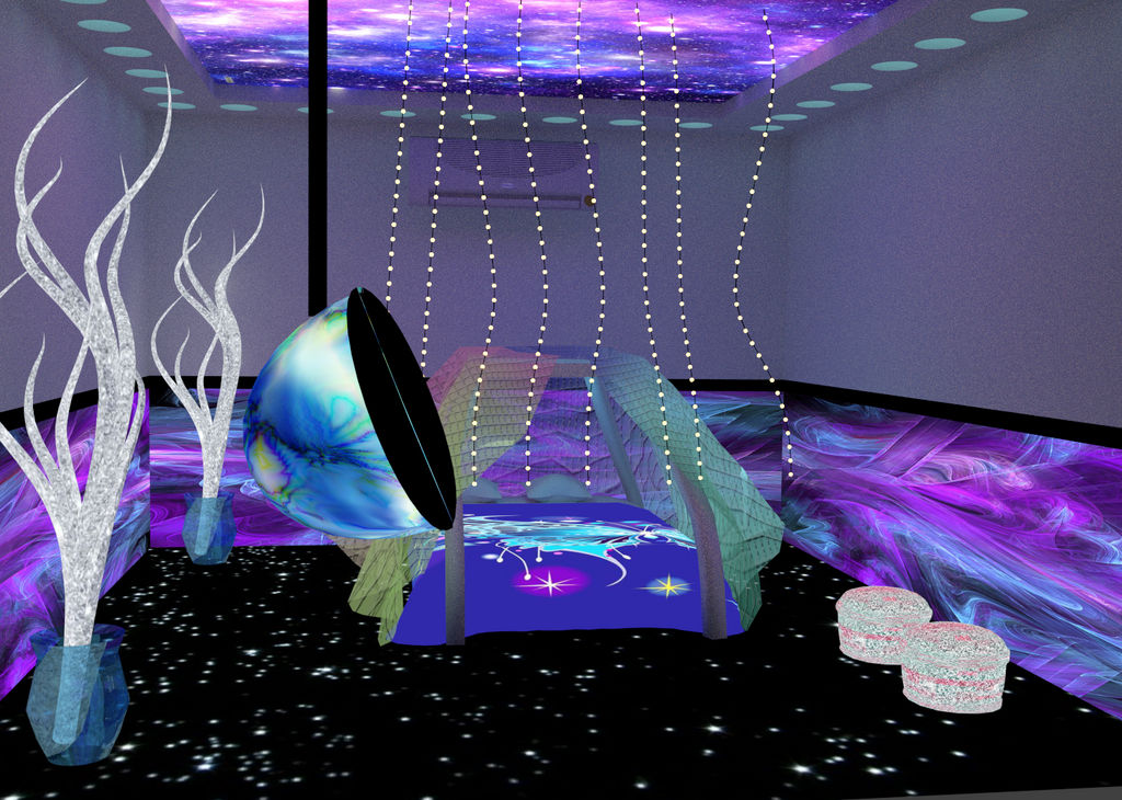 Neon Room Glow In The Dark Design By Flower Angel On Deviantart