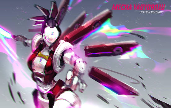 Mecha Yaoyorozu by jeffchendesigns