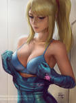 Zero Suit Samus Aran (2 versions) by Sciamano240