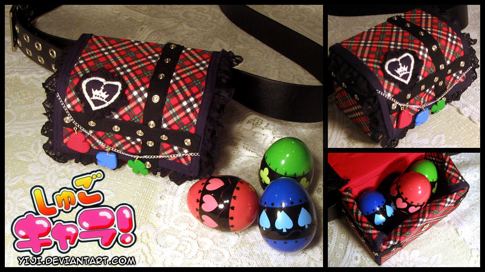 Shugo Chara- Amu's Egg Pouch by Yiji