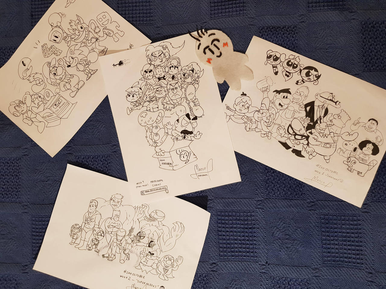 Ink October 2018 by MarKAnime