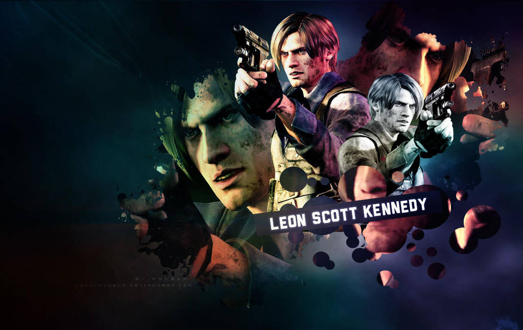 Leon Scott Kennedy Wallpaper By Leon Angela On Deviantart