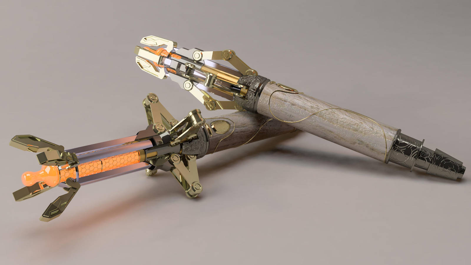 Unique Sonic Screwdriver V2 Render 2 by AurelTristen on DeviantArt
