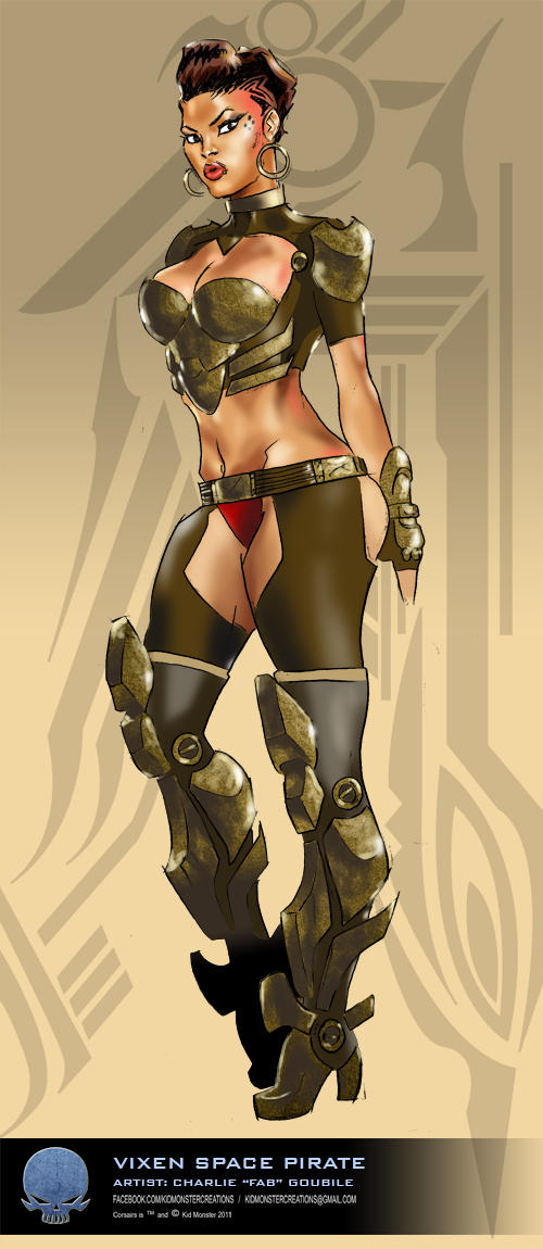 CORSAIRS VIXEN PIRATE by charlie-fab