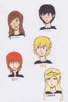 HBC Character Sketches by blue-eyed-cow