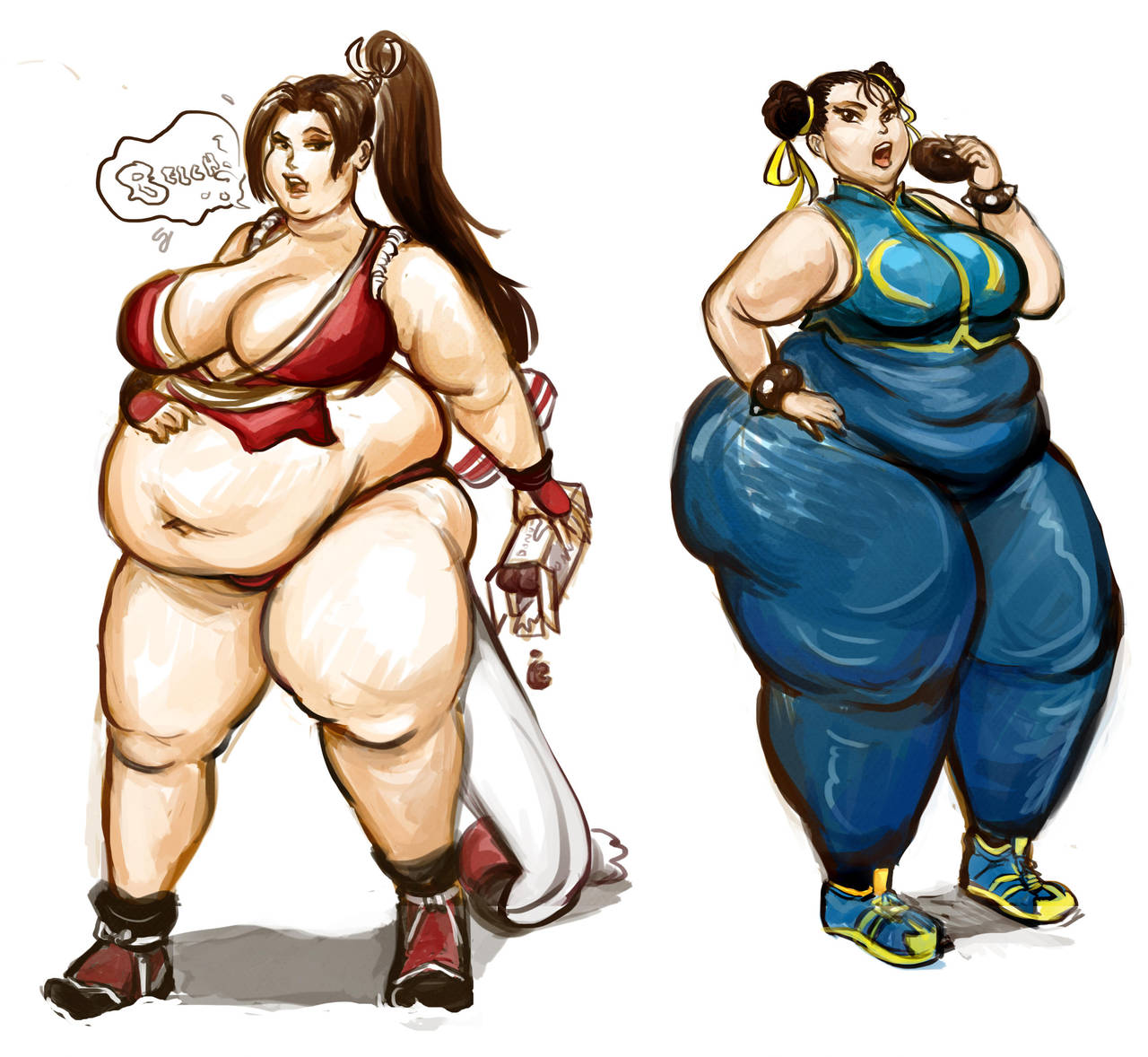 ChunLi VS Mai StuffOff AfterMath by TheAmericanDream