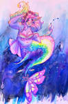 Narwhal Merprincess by PrincessScissors