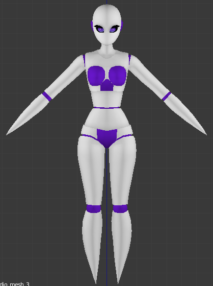 Sleek Robot WIP 2 by Reitanna-Seishin