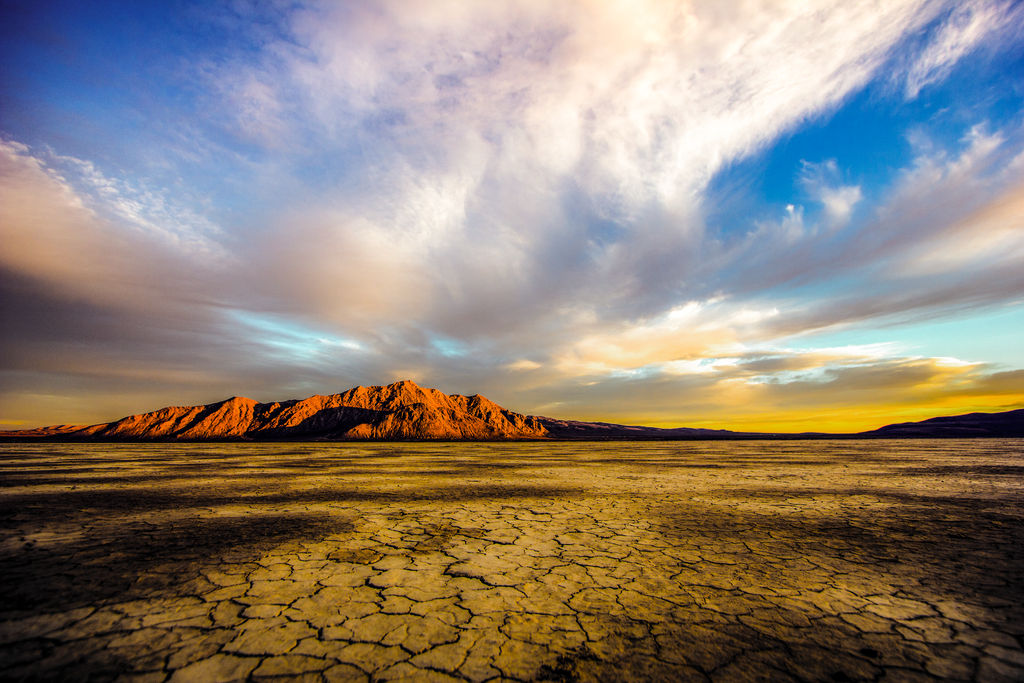 Old Razorback Mountain, Black Rock Desert, Nevada by gidatola