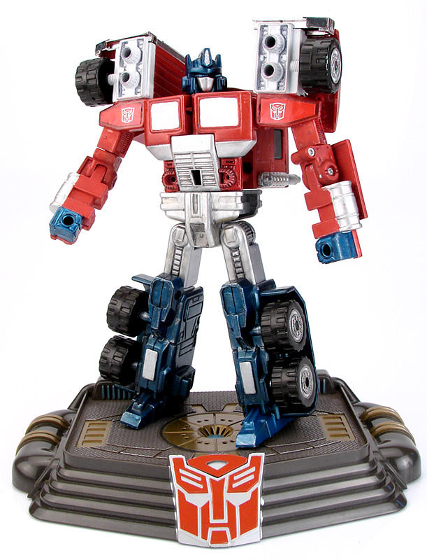 Laser Optimus Prime G1 Style by alienspawn