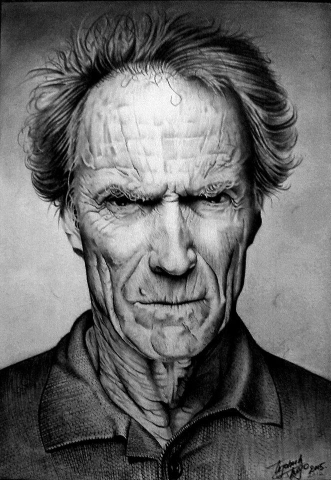 Clint Eastwood by bojao