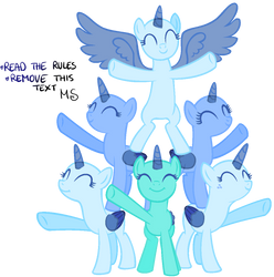 Mlp Base - I don't care!!! by MelodySweetheart