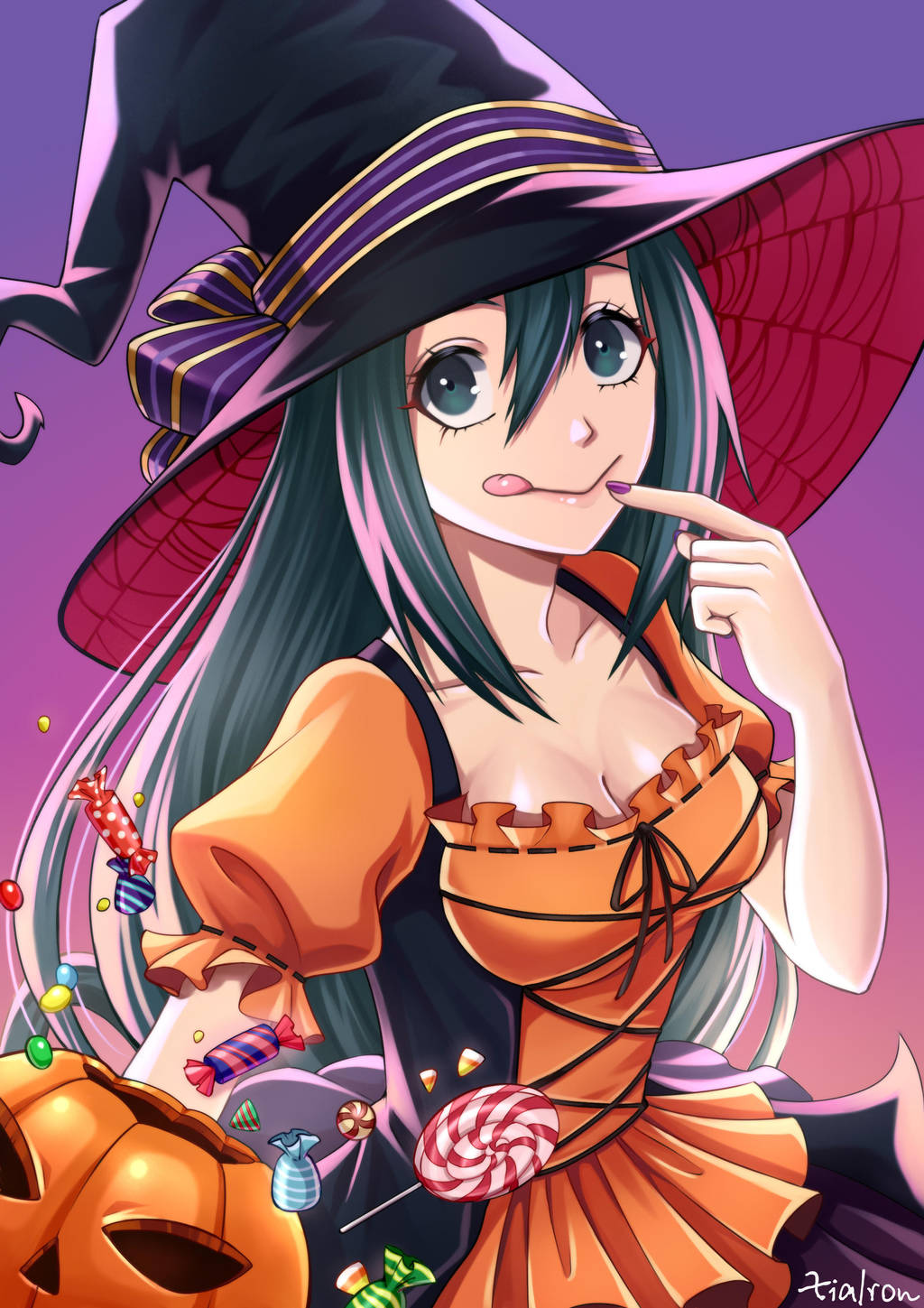 Tsuyu Asui:Halloween Theme by Zialron on DeviantArt