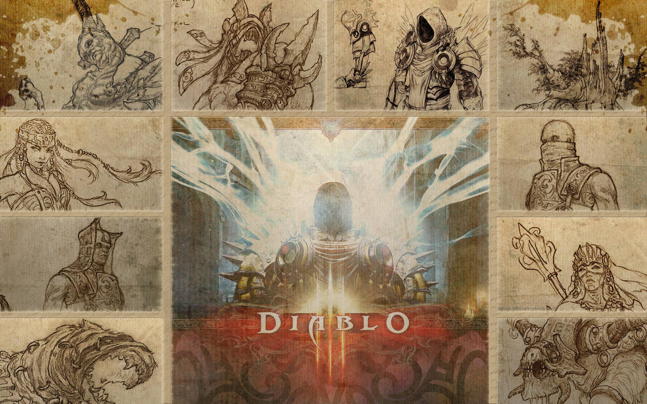 Diablo 3 Collage by Black-Pixel
