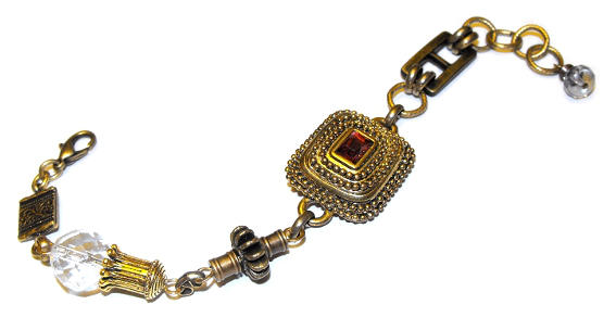 Steampunk style bracelet by JLHilton