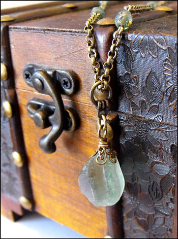 Sorcerer's stone necklace by JLHilton
