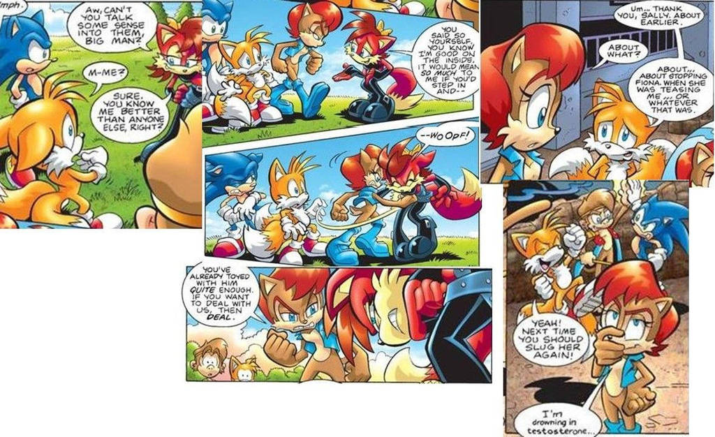 Tails-Fiona panel 7 by FoxAffliction Tails-Fiona panel 7 by FoxAffliction