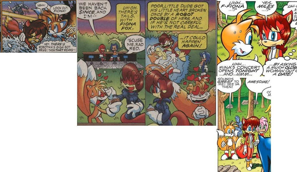 Tails-Fiona panel 1 by FoxAffliction Tails-Fiona panel 1 by FoxAffliction