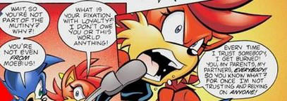 Fiona Sonic fight by FoxAffliction Fiona Sonic fight by FoxAffliction