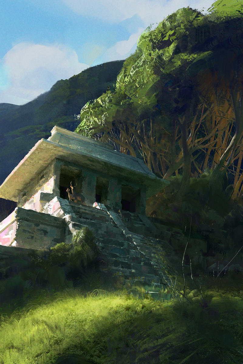 Temple by Grobelski