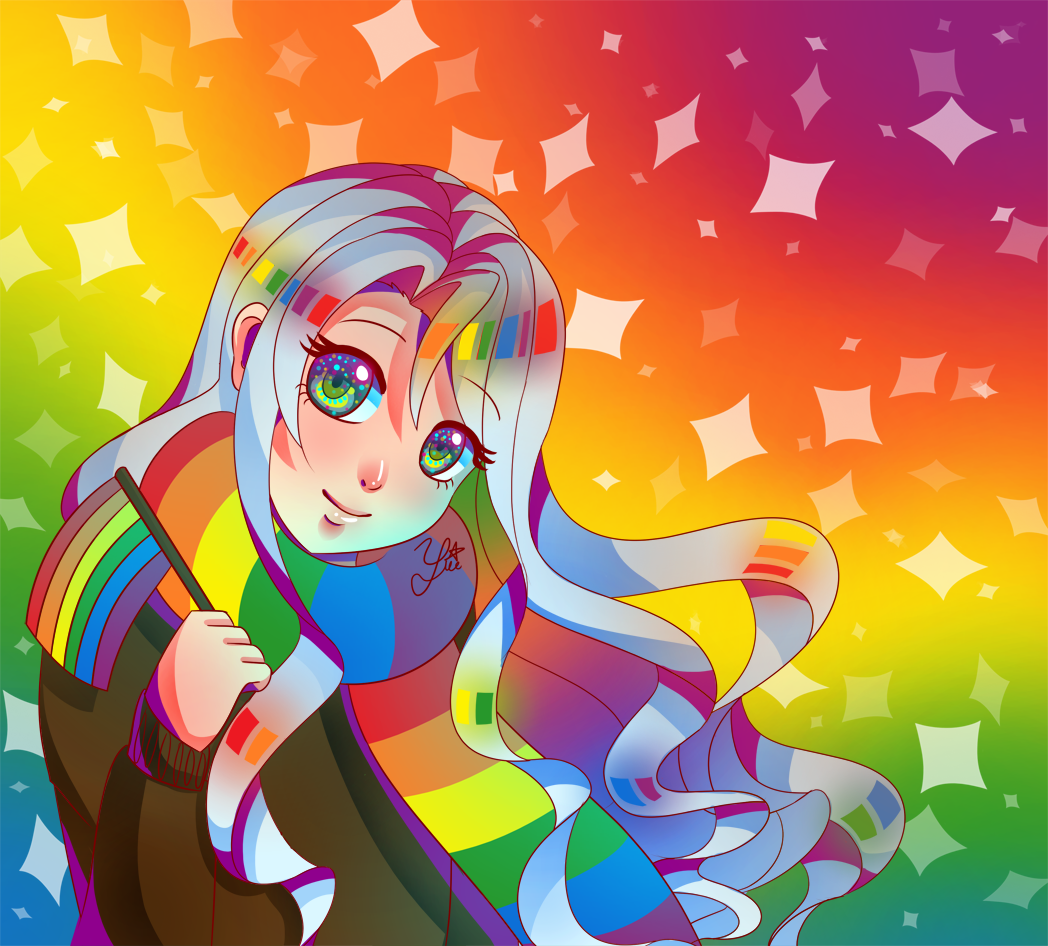 - Aya: Bi Pride - by Yukiko-Kun on DeviantArt