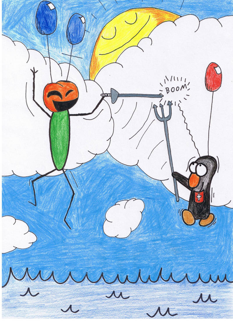 Antarctica Asylum - Balloons by ForgetfulRainn