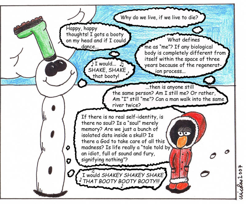 Antarctica Asylum - Snowman 4 by ForgetfulRainn