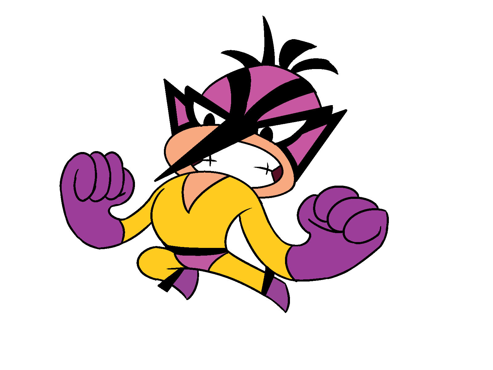 Mucha Luchadors - El Loco Mosquito by ZeoLightning