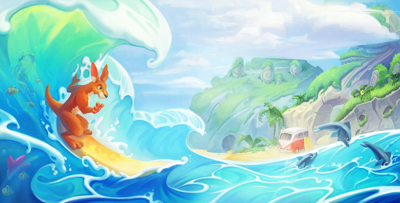 Surfing time by Nieris