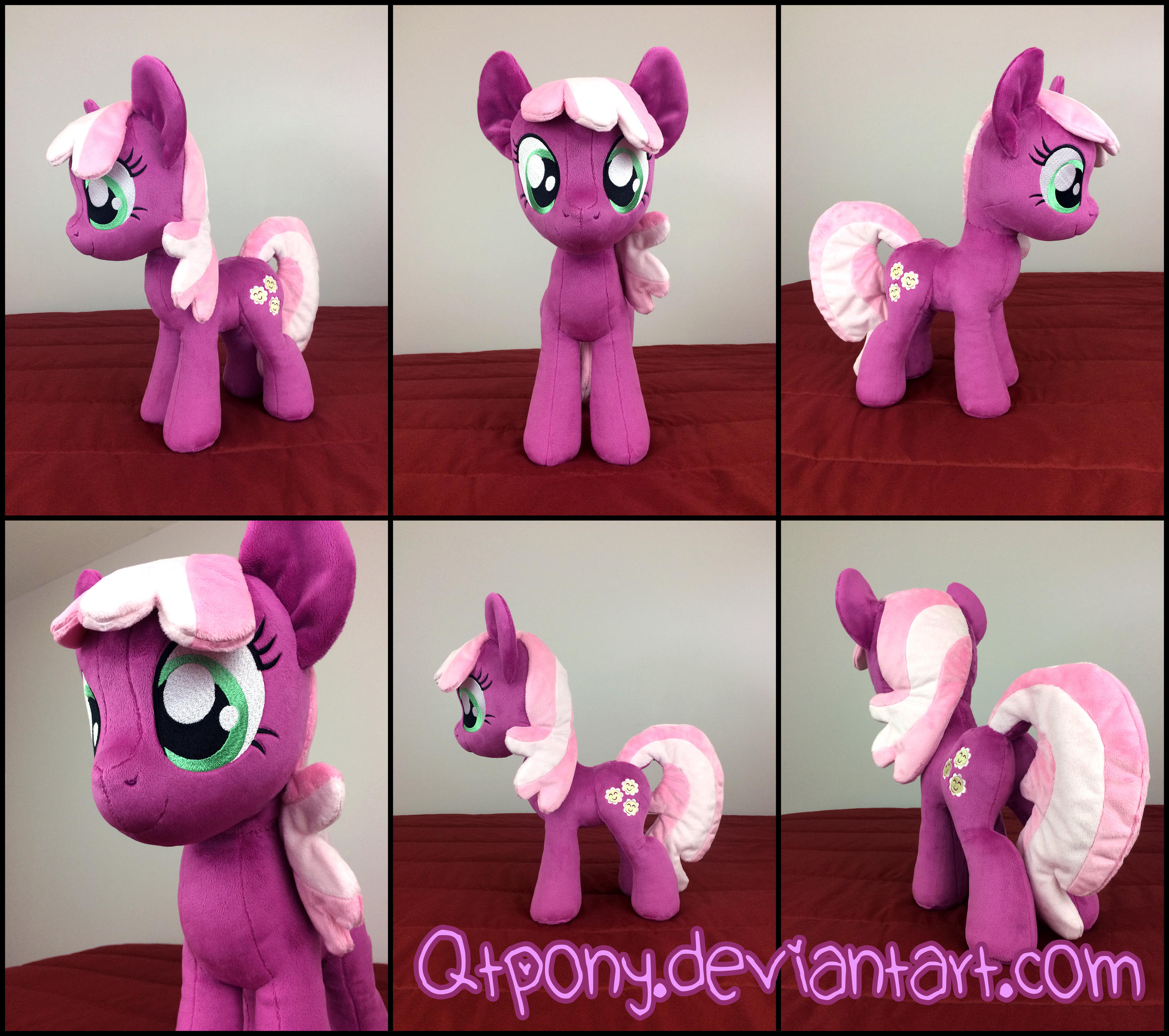 (SOLD) 20 inch Cheerilee plush by qtpony