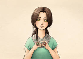 Wonder girl by famoalmehairi