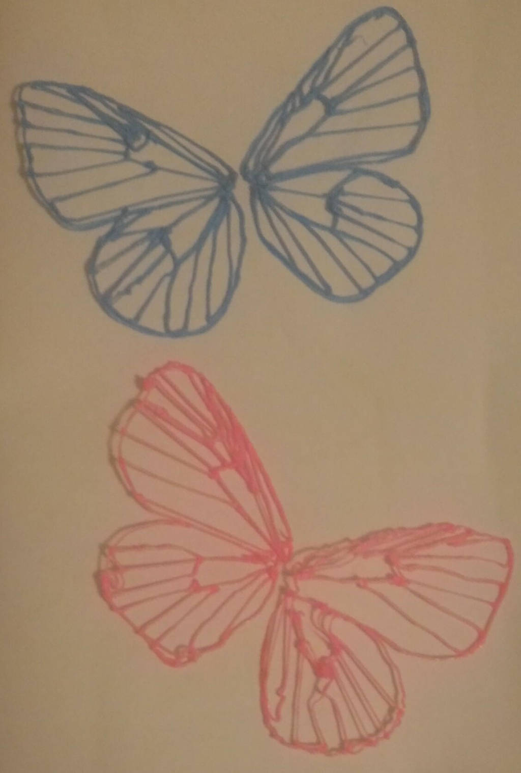 3Doodled Butterfly Wings by AuroratheIceWing