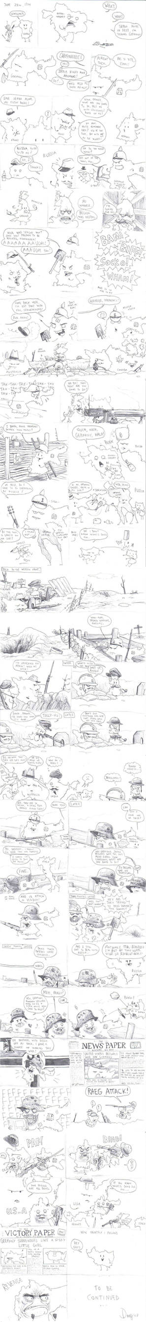 World War One: Simple Version by AngusBurgers