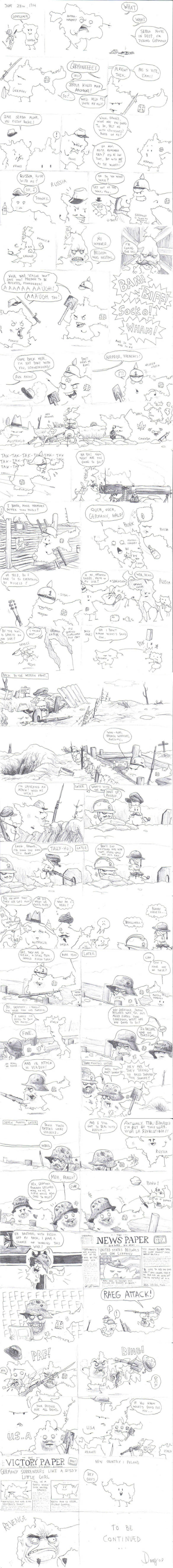 World War One: Simple Version by AngusBurgers