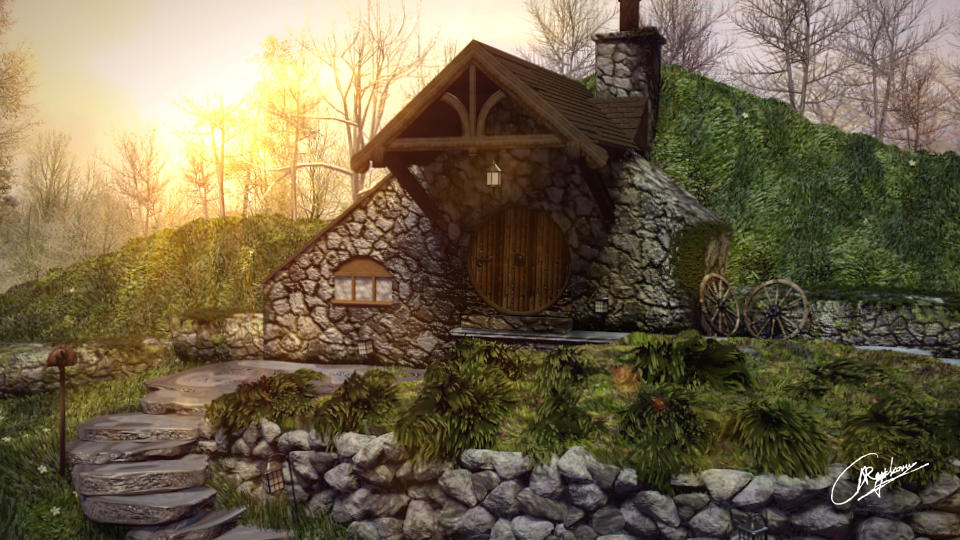 Hobbits world by k-raZRt