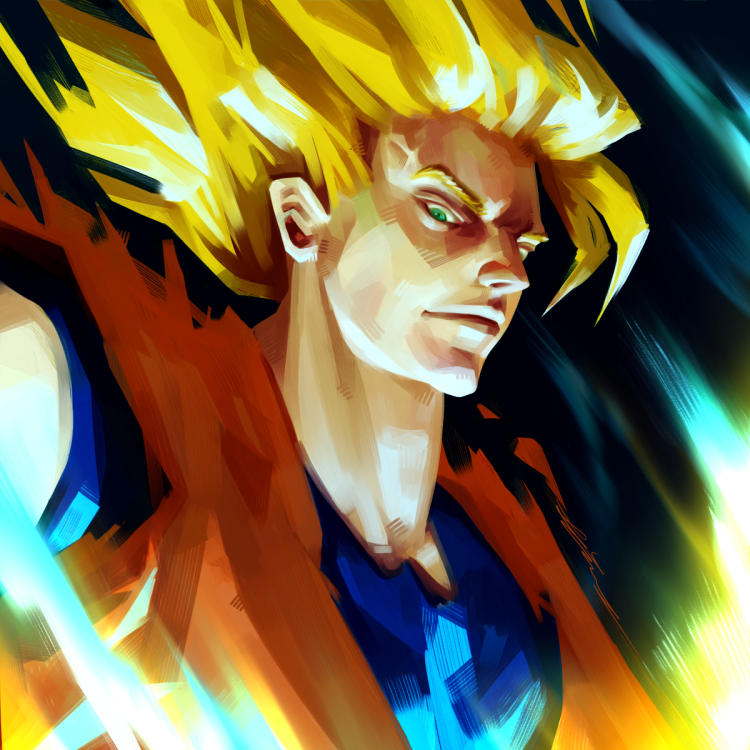 Fanart Friday - Goku by TheOneWithBear