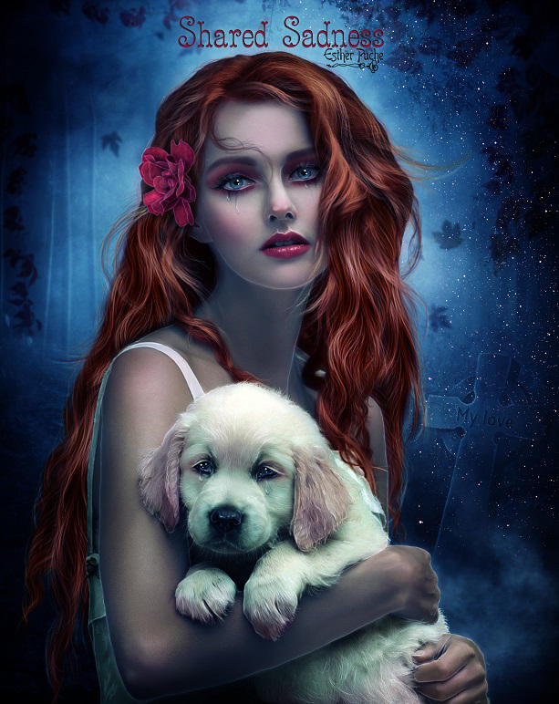 Shared Sadness by EstherPuche-Art