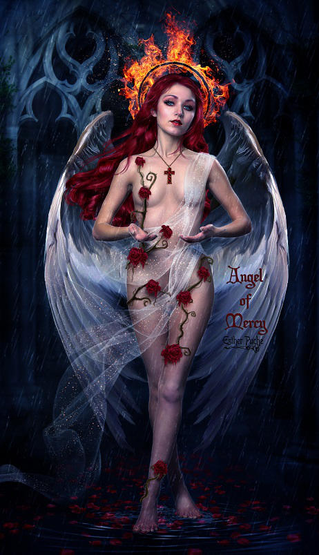 Angel of Mercy by EstherPuche-Art Angel of Mercy by EstherPuche-Art